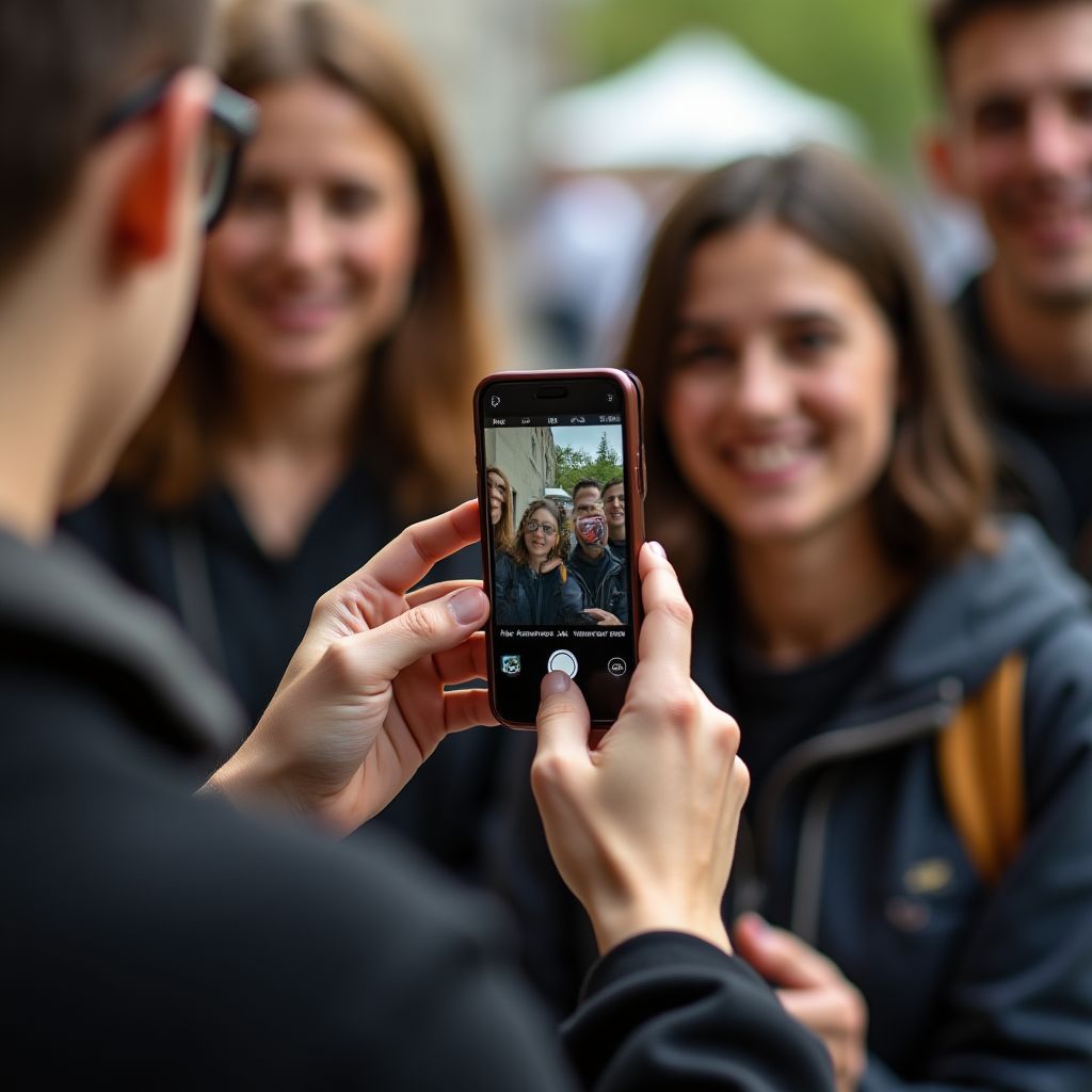 Kurz mobilní fotografie v akci